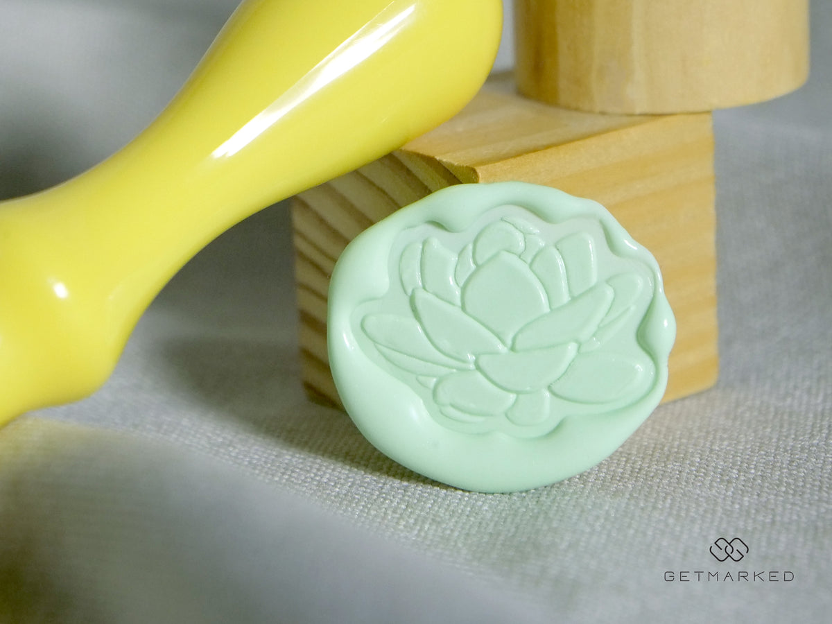 Bloom Design 3 - Premium Wax Seal Stamp by Get Marked