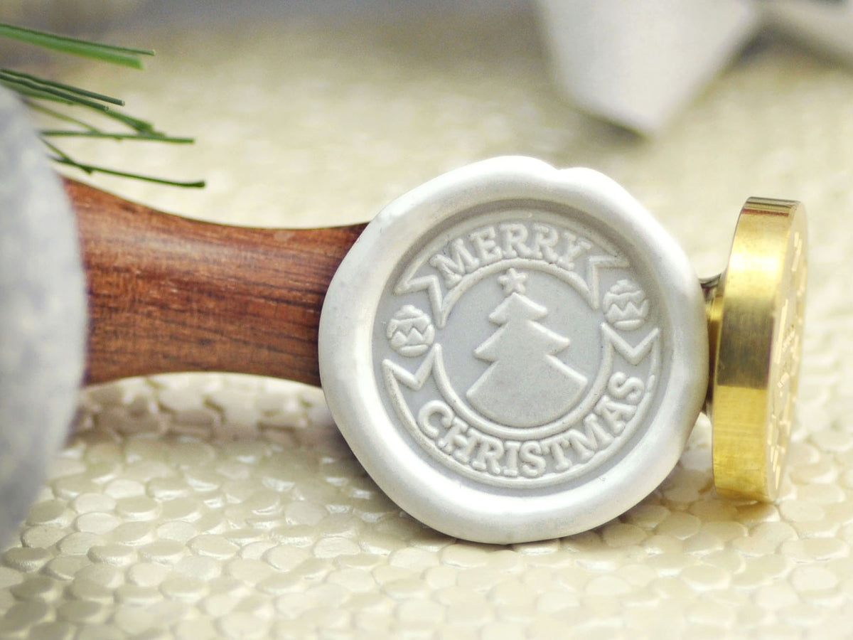 Christmas Tree - Christmas Collection Wax Seal Stamp by Get Marked (WS0268)