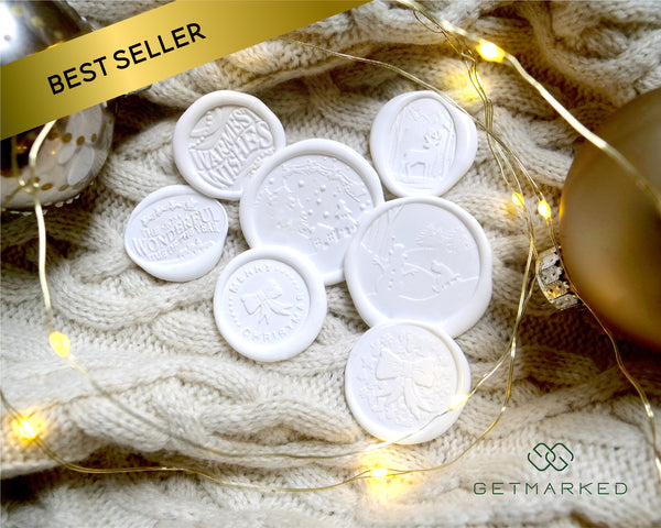 Best Seller Christmas Wax Stamps - GetMarked™ • Wax Seals & Stamping Goods  HQ •