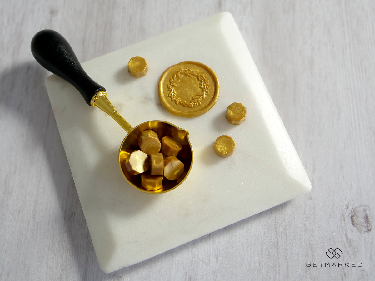 Oscar Gold Sealing Wax Beads