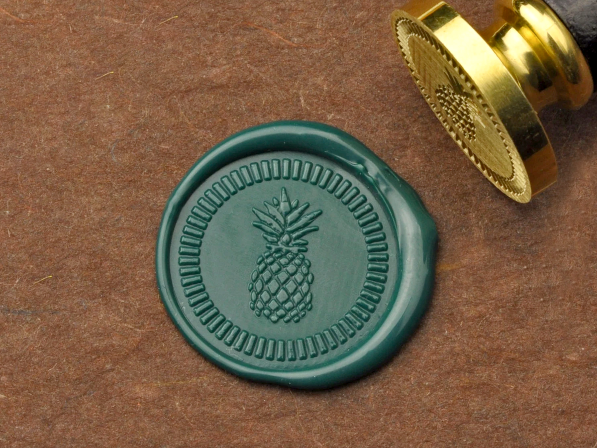 Pineapple 2 - Wax Seal Stamp by Get Marked (WS0272)