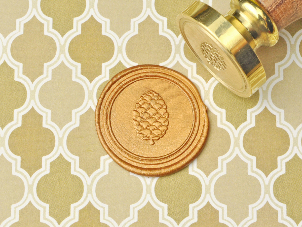 Pinecone - Wax Seal Stamp by Get Marked (WS0341)