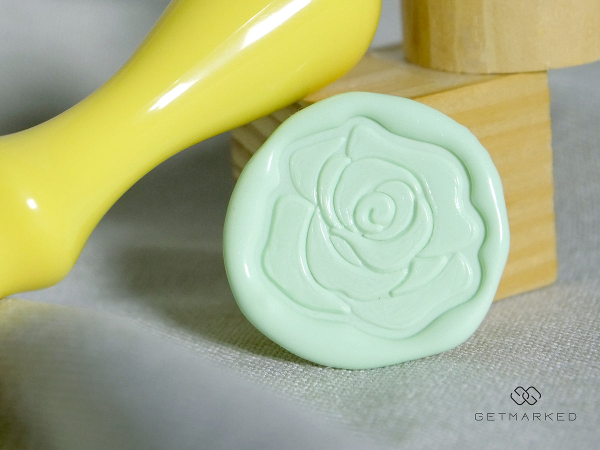 Bloom Design 1 - Premium Wax Seal Stamp by Get Marked