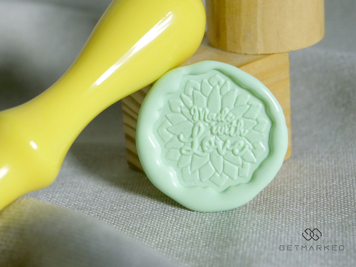 Bloom Design 5 - Premium Wax Seal Stamp by Get Marked