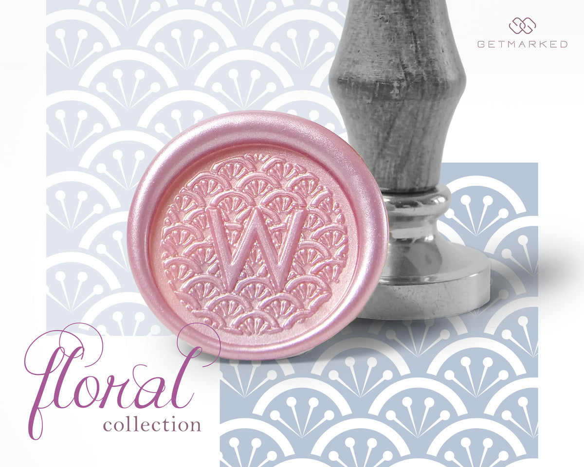 Blossom - Premium Multi-Layer Wax Seal Stamp Template by Get Marked (PS0007)