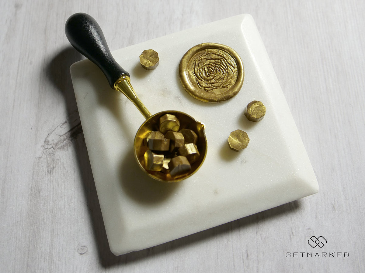Royal Gold Sealing Wax Beads